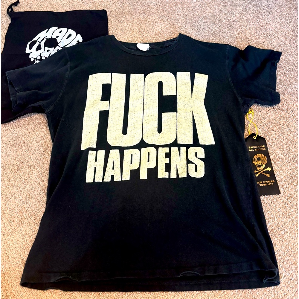 Madeworn F*** Happens Soundgarden T Shirt NWT 🤩